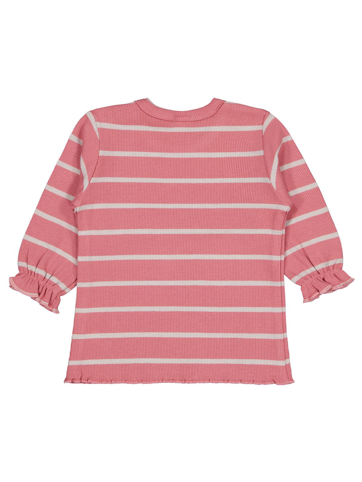 Civil Baby Çizgili 6-18 Ay Sweatshirt - Turuncu