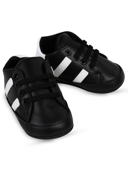 Civil Baby Çizgili 17-19  Numara Patik - Siyah