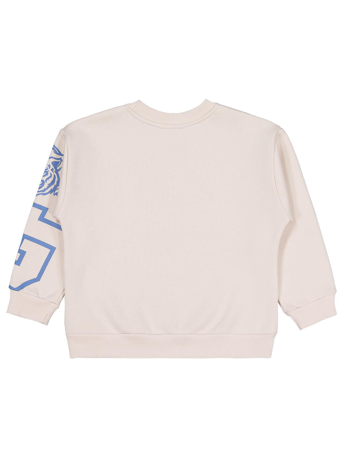 Civil Boys Gıants Baskılı -Etiketli 6-9 Yaş Sweatshirt - Bej