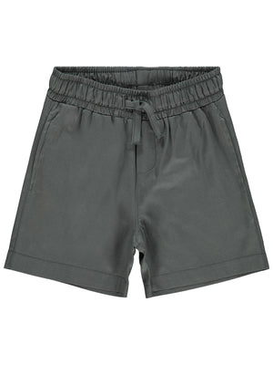Civil Boys Bağcıklı Basic 2-5 Yaş Şort - Gri