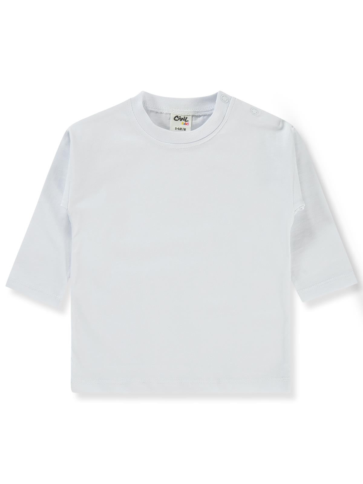 Civil Baby Basic 6-18 Ay Sweatshirt - Beyaz