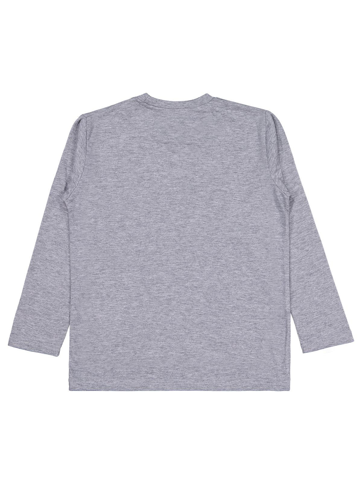 Civil Erkek Çocuk Tokyo Baskılı Sweatshirt | Süprem Uzun Kol | Okul Kreş ve Günlük Kullanım - Gri