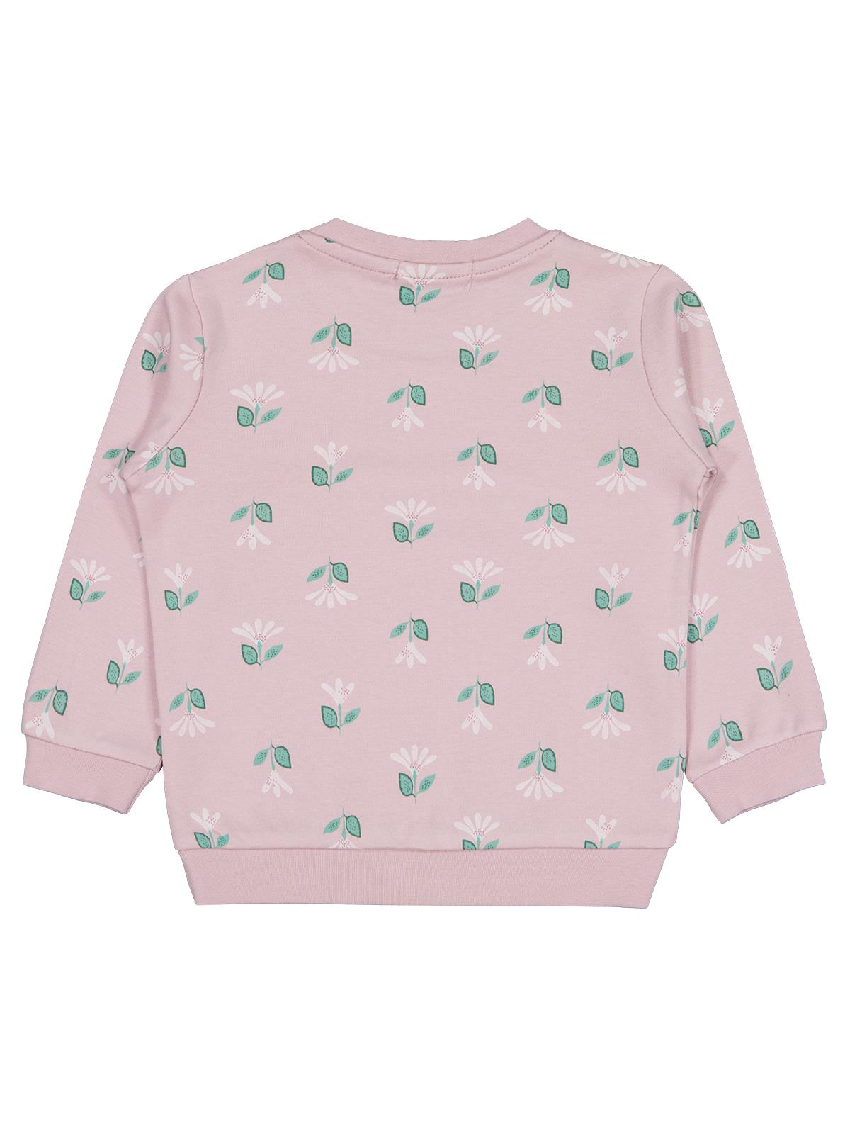 Civil Girls Çıtır Çiçek Baskılıü 2-5 Yaş Sweatshirt - Bej