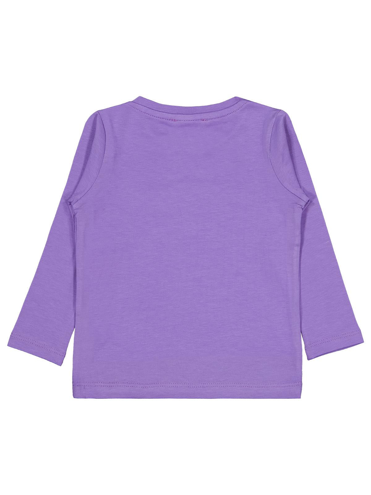 Civil Girls Unicorn Baskılı 2-5 Yaş Sweatshirt - Lila