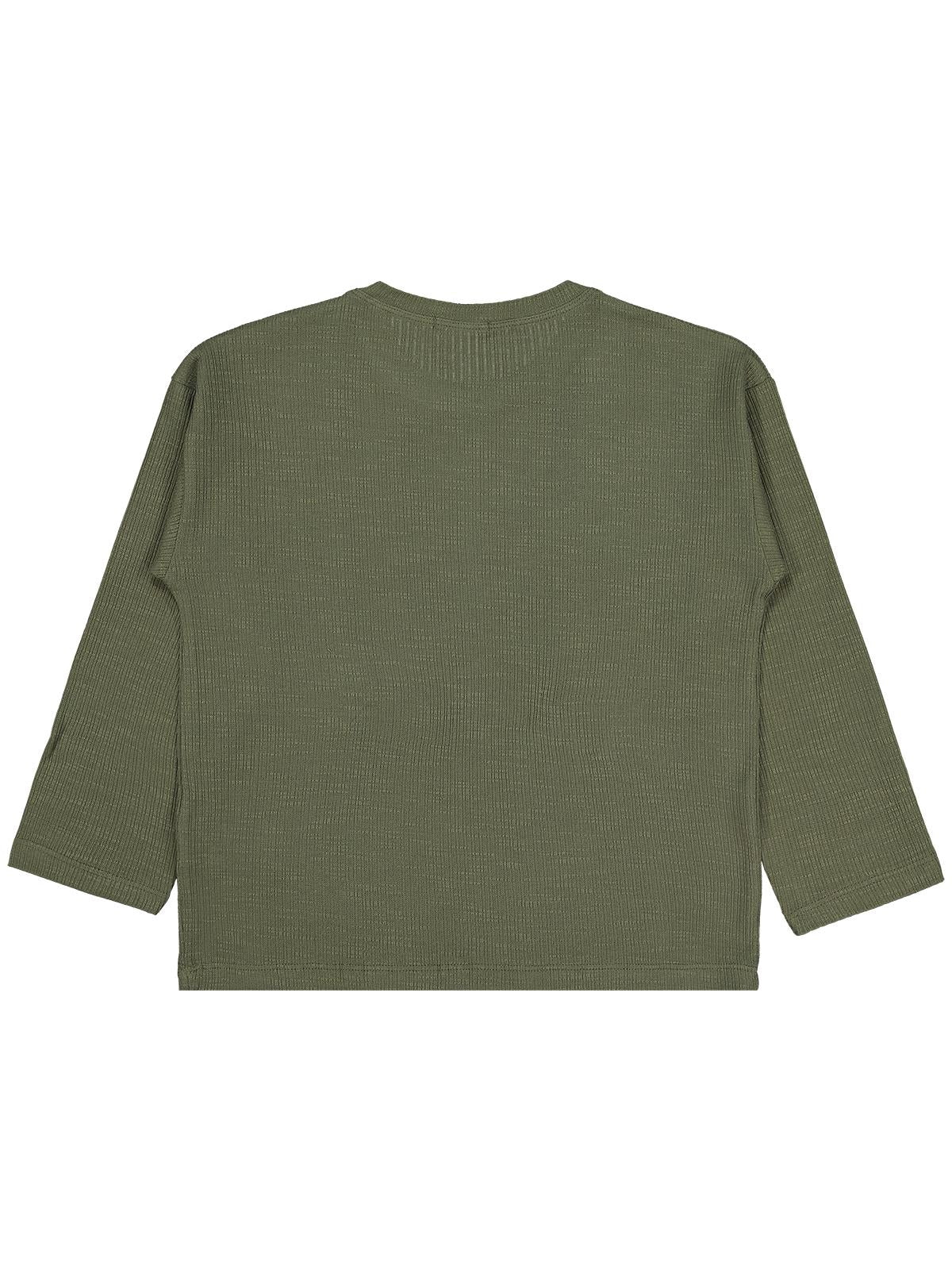 Civil Boys Jakarlı Basic 10-13 Yaş Sweatshirt - Gri