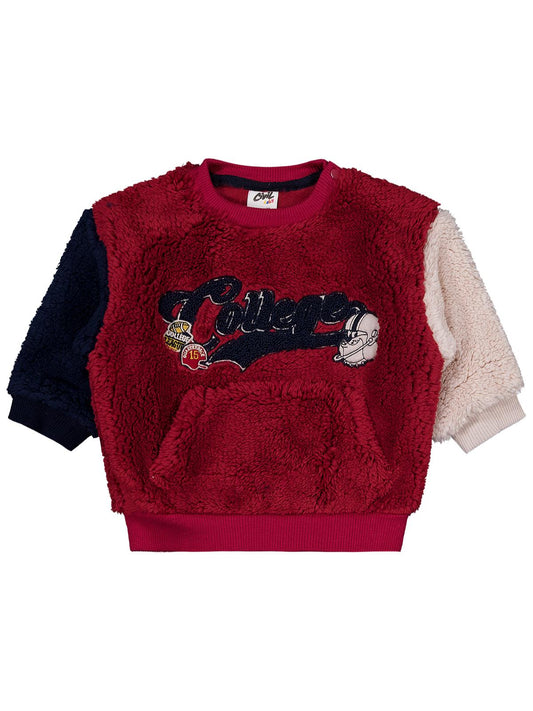 Civil Baby College Nakışlı 6-18 Ay Takım - Lacivert