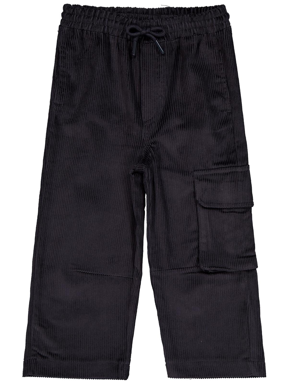 Civil Boys Kargo Cepli Kadife 10-13 Yaş Pantolon - Gri