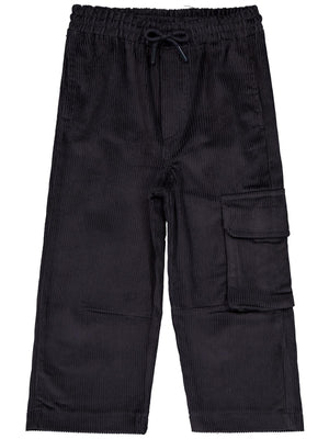 Civil Boys Kargo Cepli Kadife 10-13 Yaş Pantolon - Gri