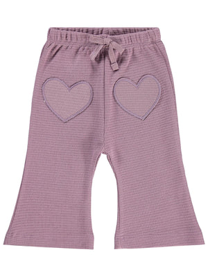 Civil Baby Kalp Cepli 6-18 Ay Eşofman Altı - Lila