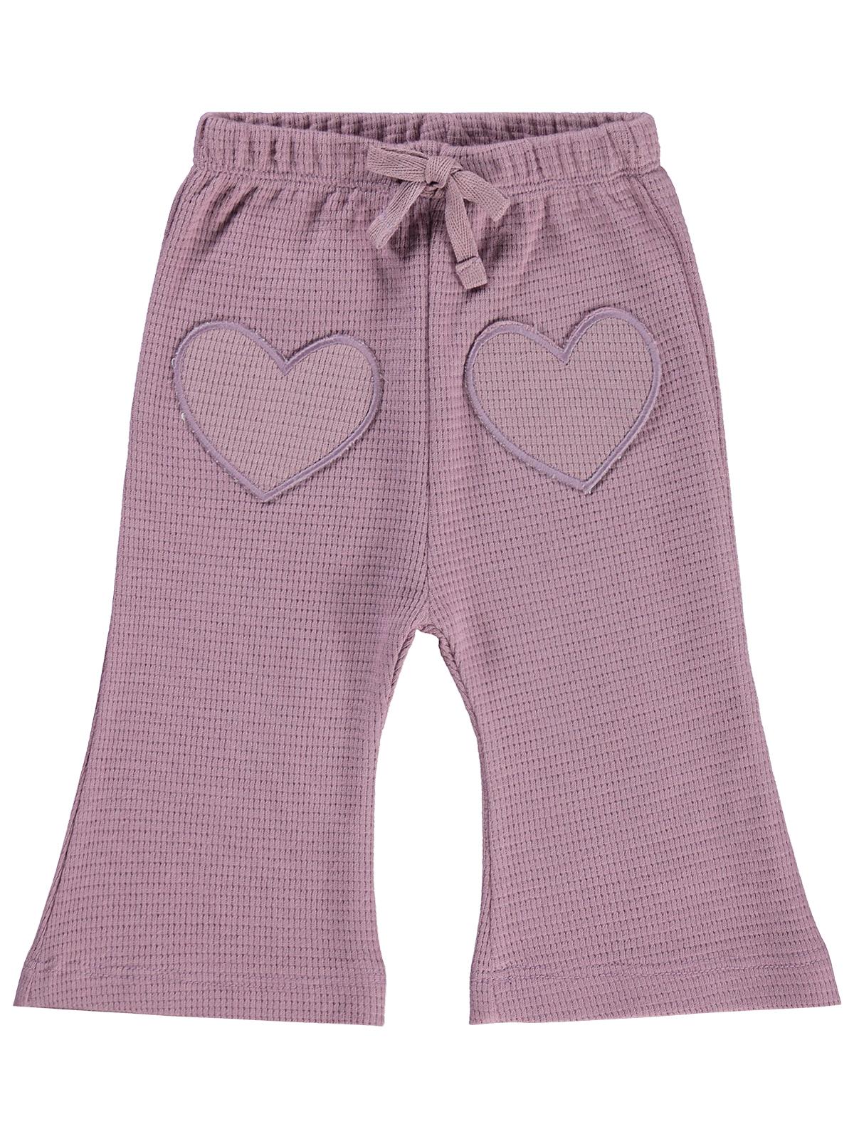 Civil Baby Kalp Cepli 6-18 Ay Eşofman Altı - Lila