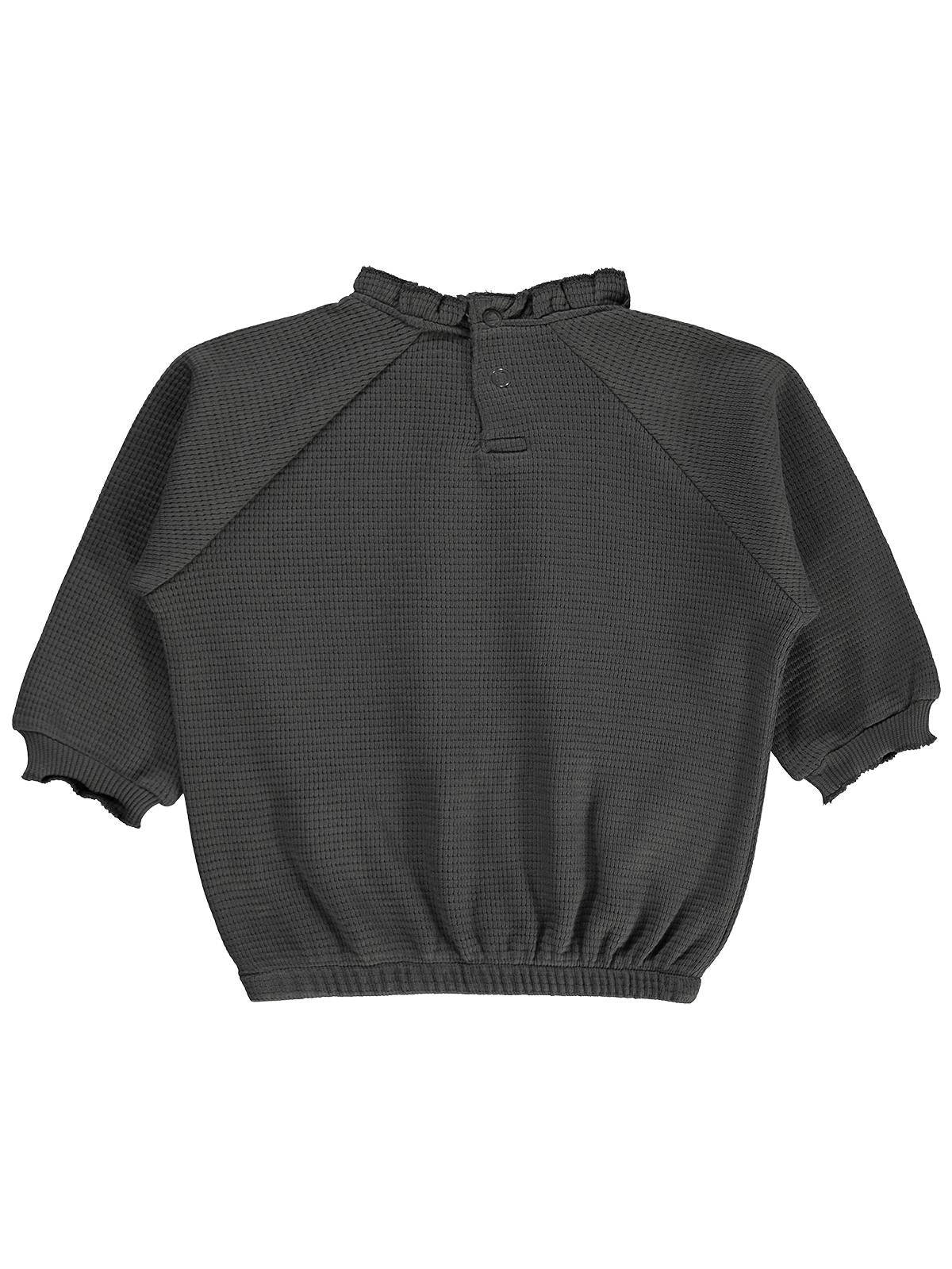 Civil Baby Uğur Böceği Nakışlı 6-18 Ay Sweatshirt - Gri