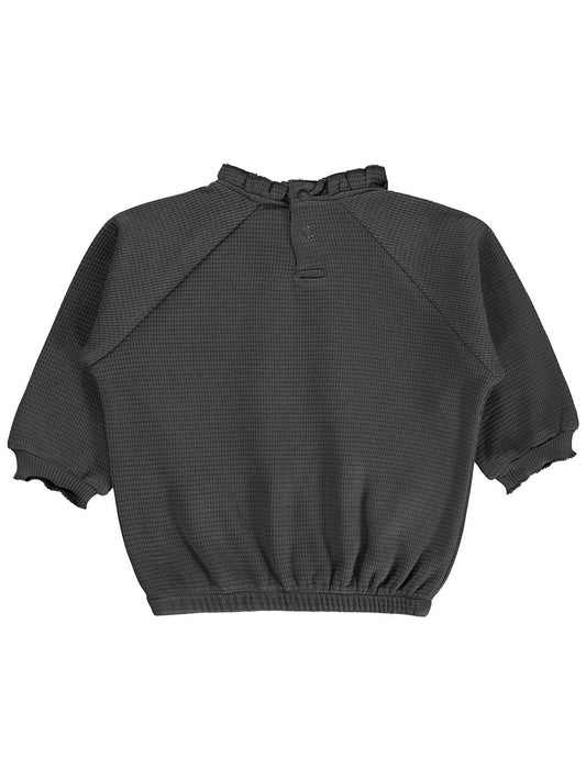 Civil Baby Uğur Böceği Nakışlı 6-18 Ay Sweatshirt - Gri