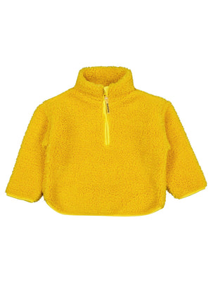 Civil Boys Biyeli Yarım Fermuarlı 2-5 Yaş Sweatshirt - Hardal