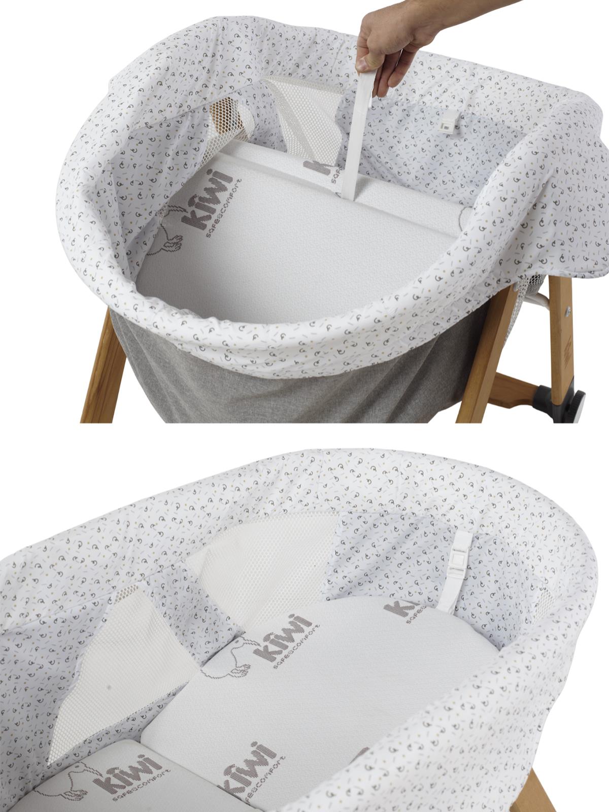 Kiwi Sleeper Portatif Anne Yanı Beşik - Bej