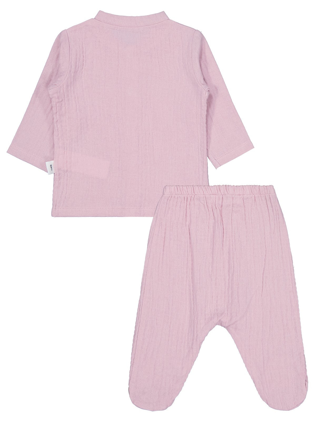 Civil Baby Ayıcık Baskılı 1-9 Ay Pijama Takımı - Ekru