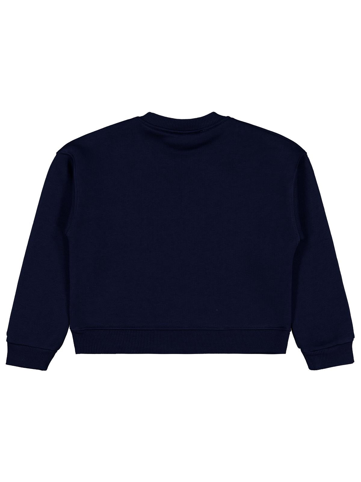 Civil Girls Los Angeles Baskılı 6-9 Yaş Sweatshirt - Lacivert