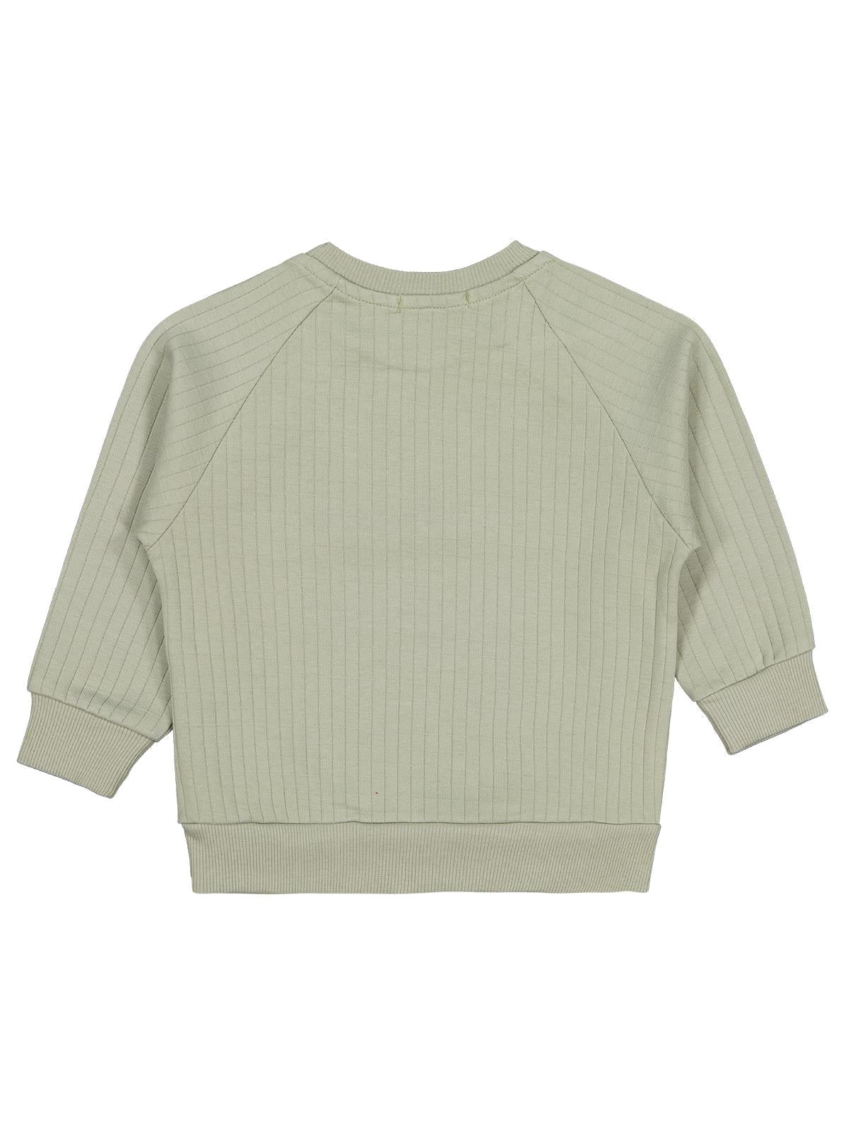 Civil Boys Süs Düğmeli 2-5 Yaş Sweatshirt - Yeşil