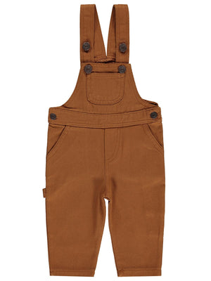Civil Baby Arlo Overalls 6-18 Ay Slopet - Kahverengi