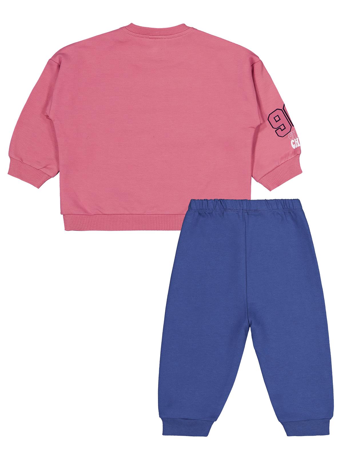 Civil Baby Harf ve Yazı Baskılar 6-18 Ay Takım - Pembe