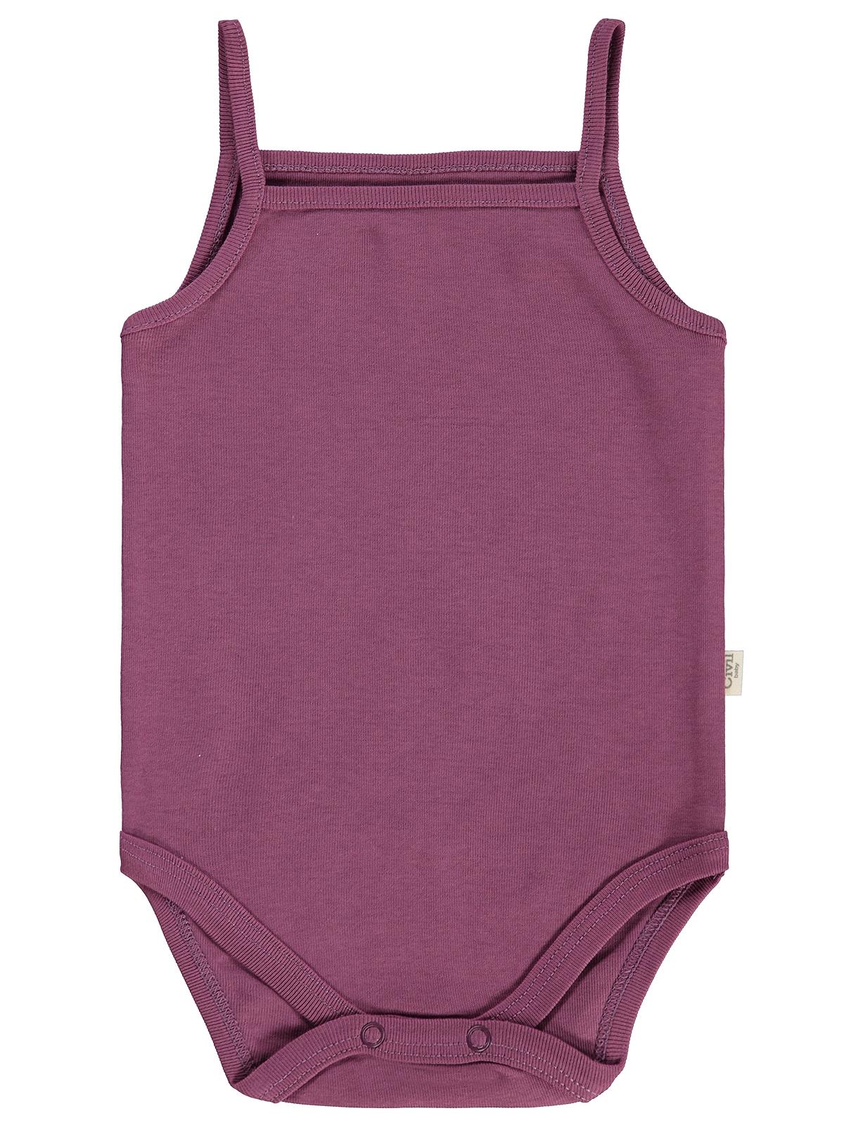 Civil Baby 3 lü Basıc İp Askılı 0-36 Ay Çıtçıtlı Badi - Pudra