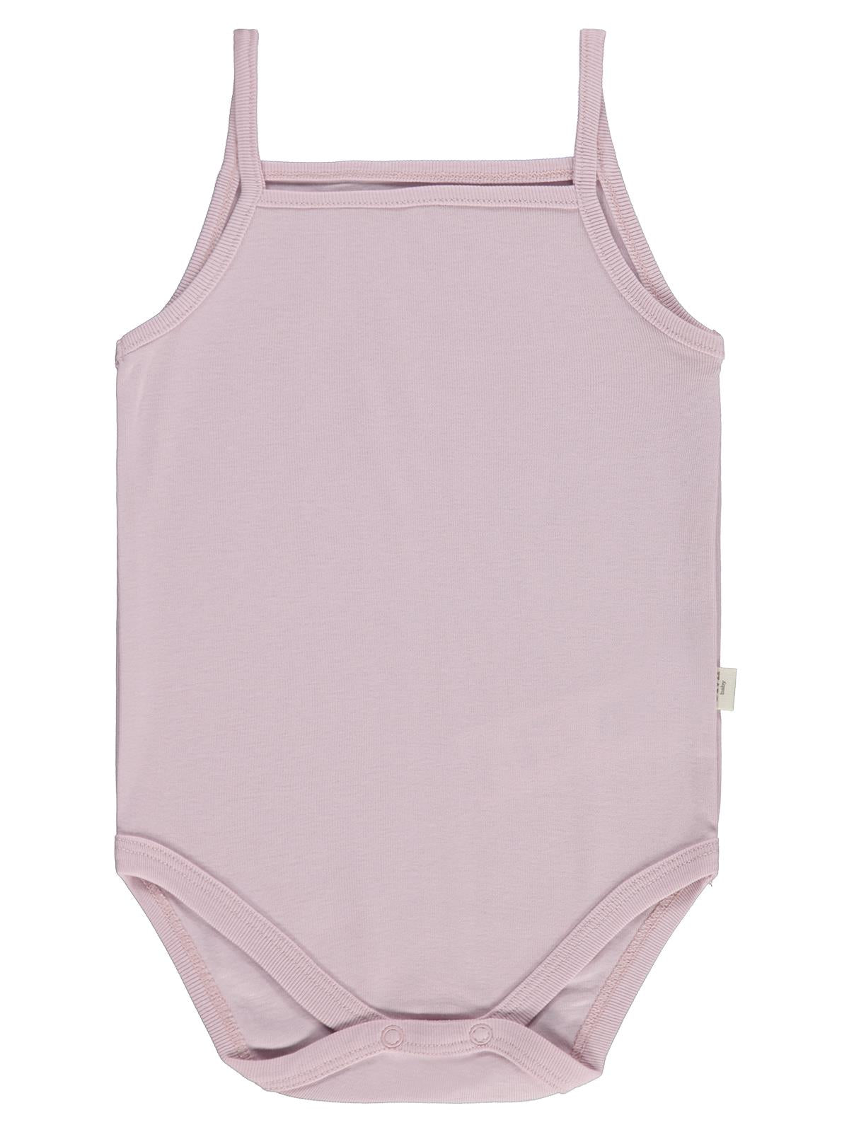 Civil Baby 5 li Basıc İp Askılı 0-36 Ay Çıtçıtlı Badi - Pembe