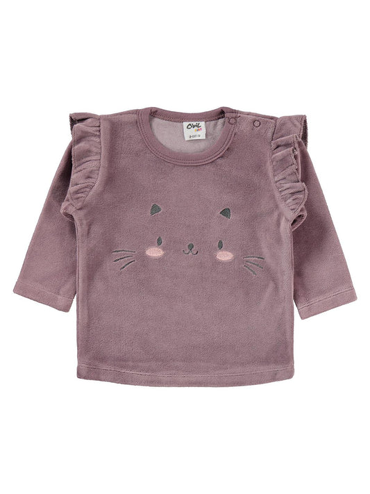 Civil Baby Süs Etiketli 6-18 Ay Takım - Kahve