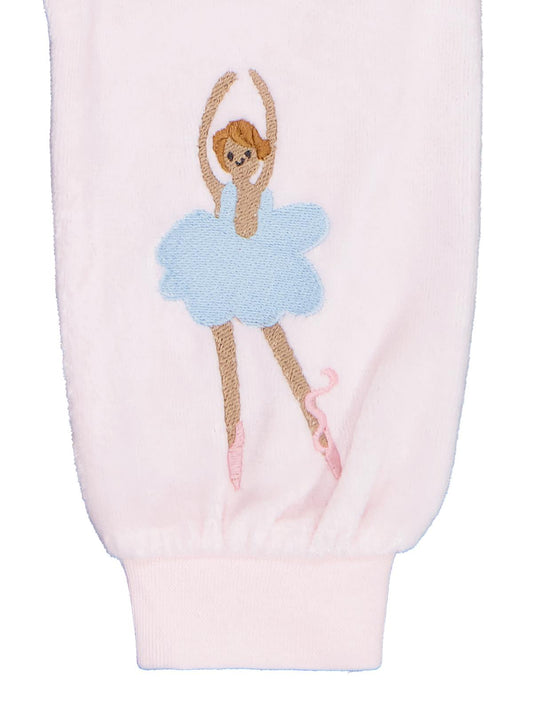 Civil Baby Balerin Nakışlı 6-18 Ay Sweatshirt - Pembe