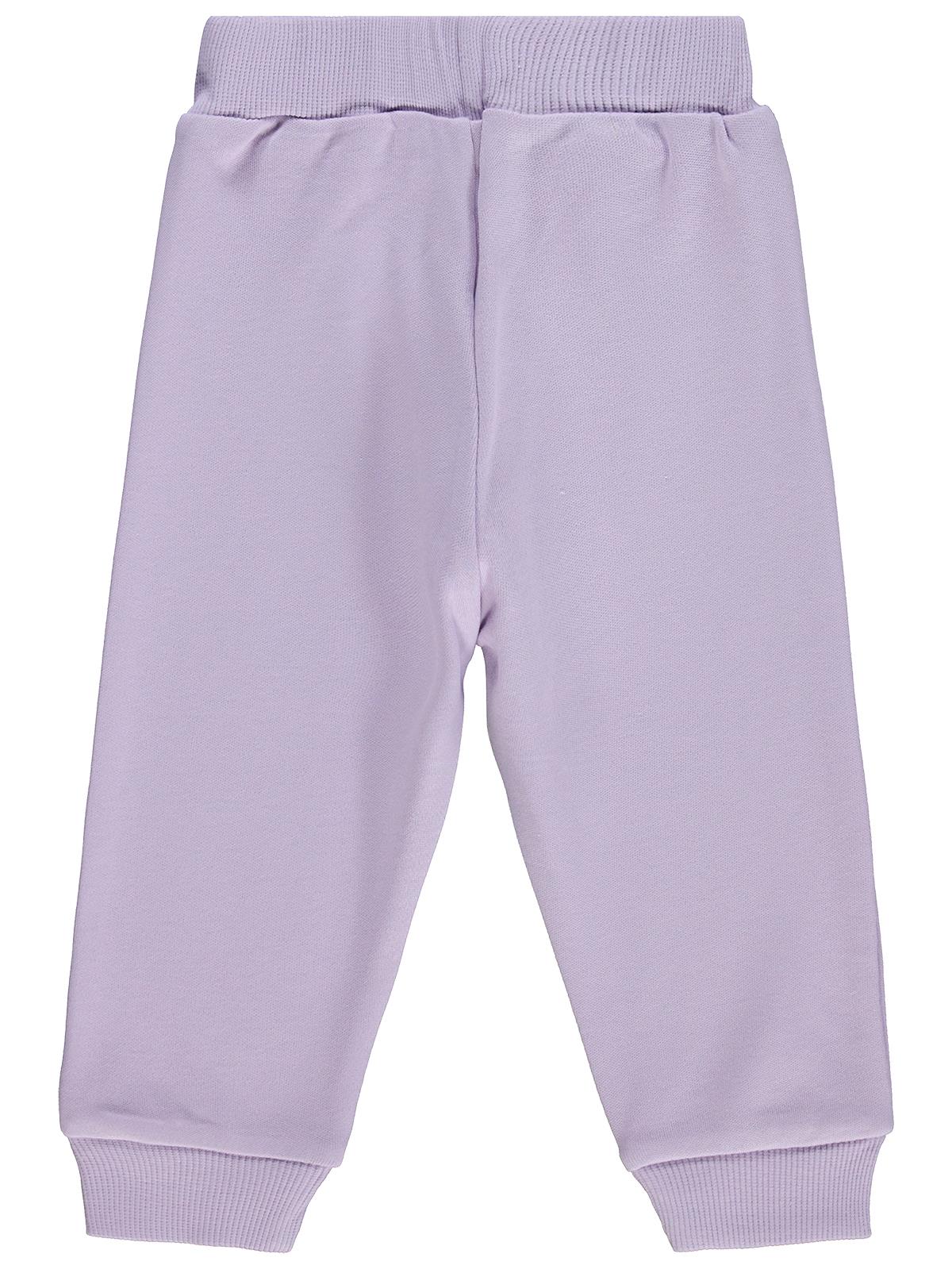 Civil Baby Little Bunny Baskılı 6-18 Ay Tek Alt Bebe - Lila