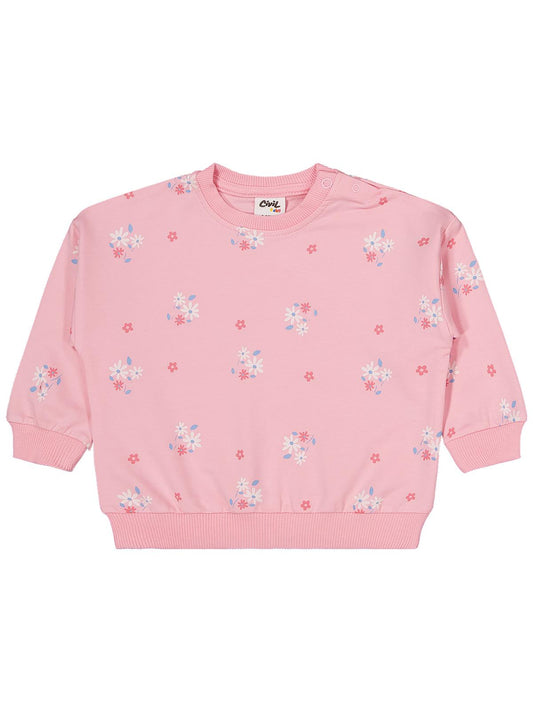 Civil Baby Tavşan Baskılı 3'lü Set 6-18 Ay Sweatshirt