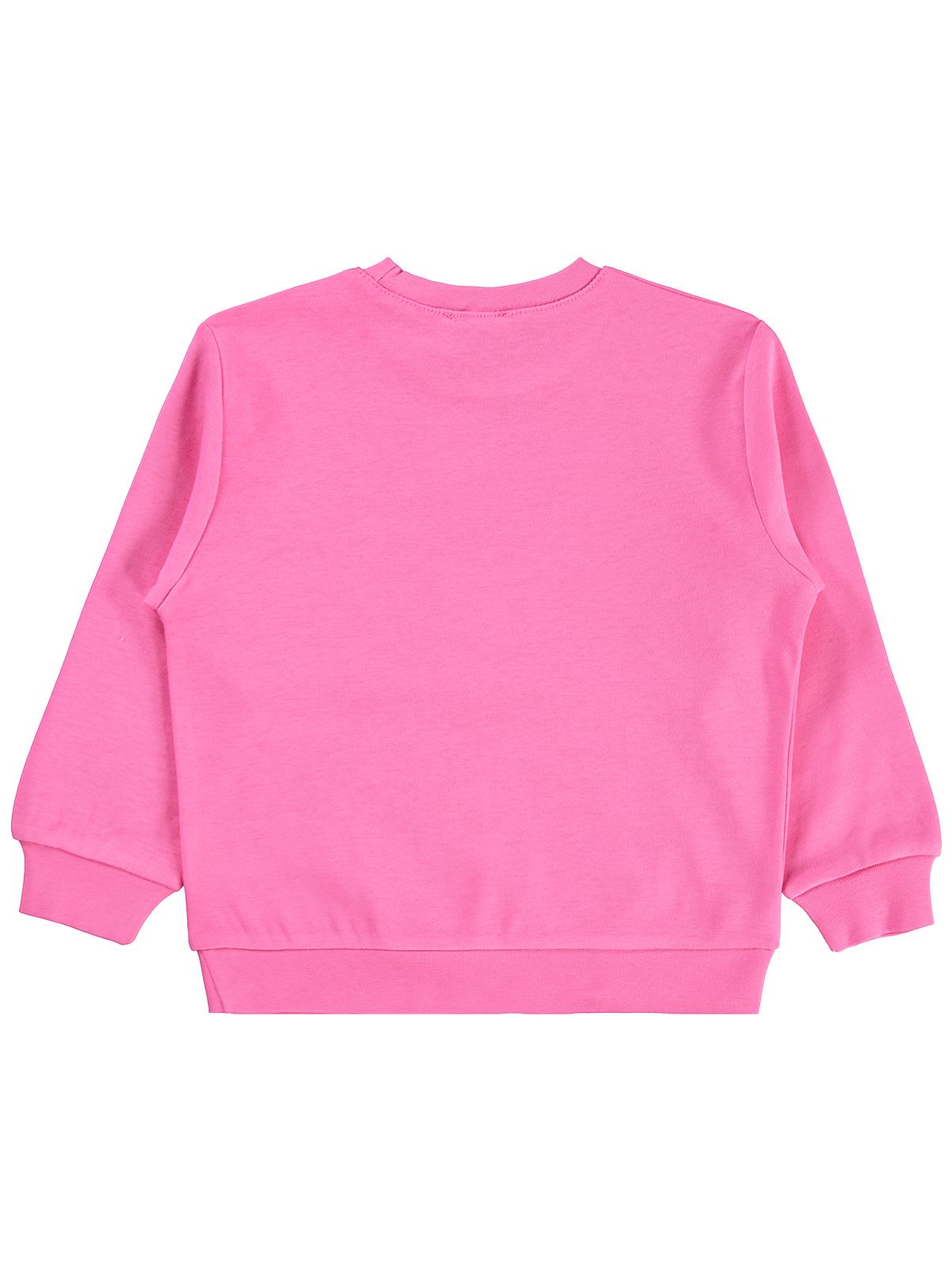 Civil Girls Kediler Baskılı 2-5 Yaş Sweatshirt - Ekru