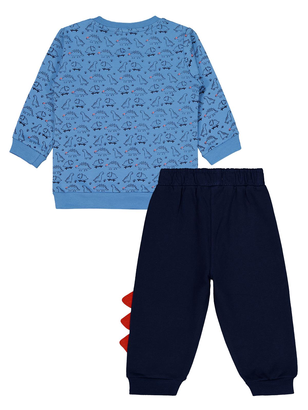 Civil Baby Dinazor Baskılı 2'li Set 6-18 Ay Takım