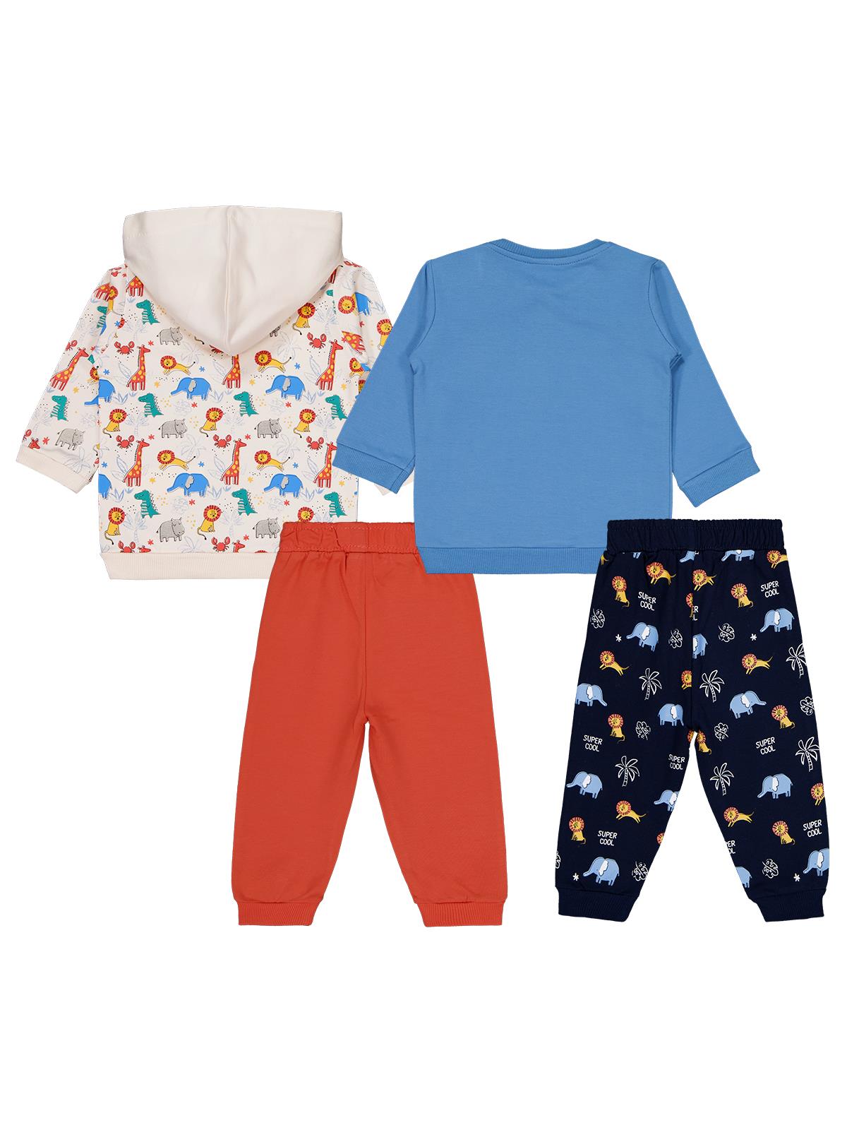 Civil Baby Safari Baskılı 2'li Set 6-18 Ay Takım
