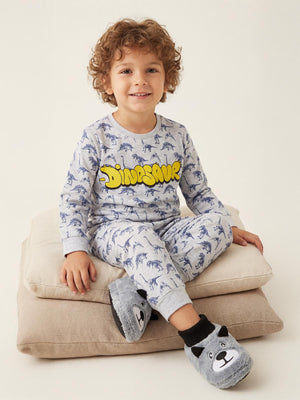 Civil Boys Dınazor Baskılı 2-5 Yaş Pijama Takımı