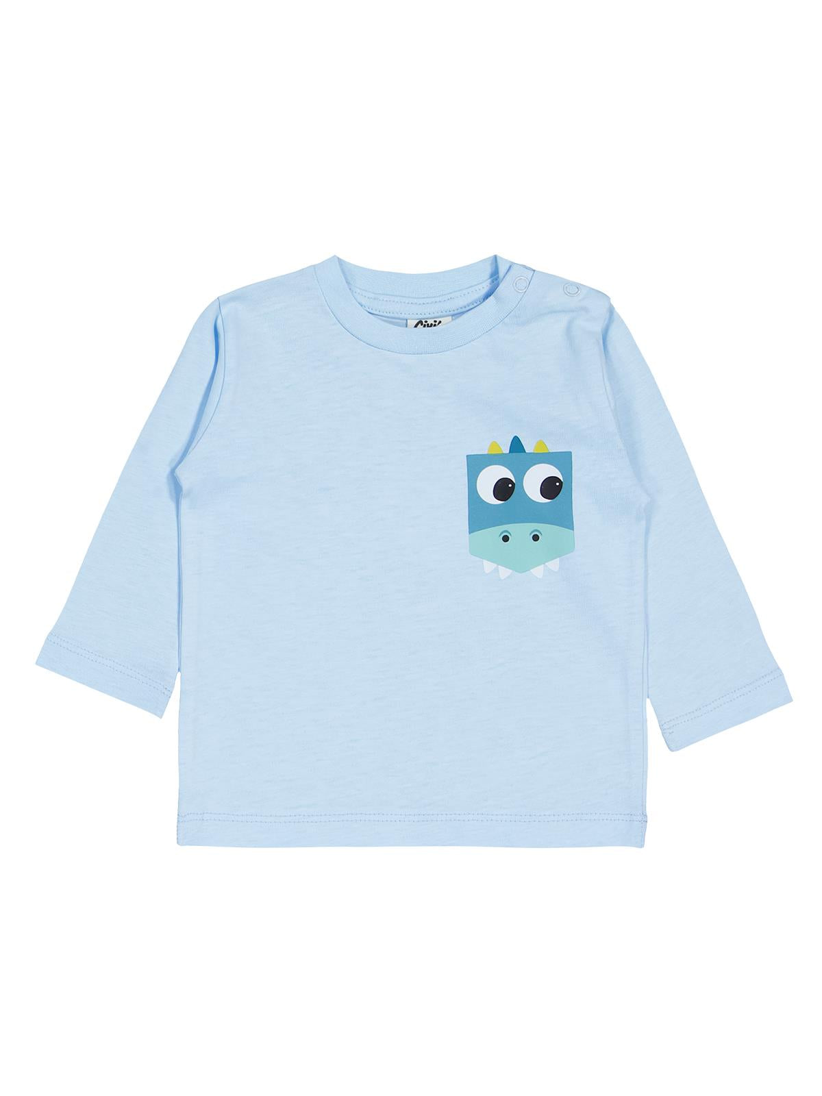Civil Baby Dıno Baskılı 3'lü Set 6-18 Ay Sweatshirt