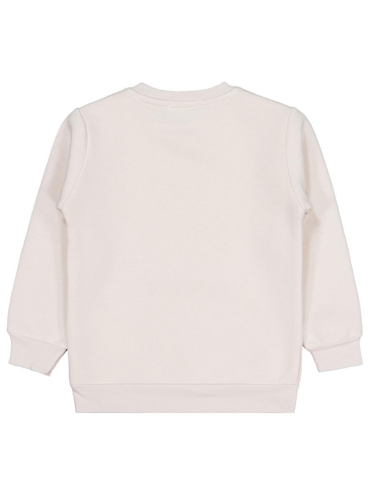 Civil Erkek Çocuk Cou Race Baskılı Sweatshirt | 3 İp Uzun Kol | Okul Kreş ve Günlük Kullanım - Gri