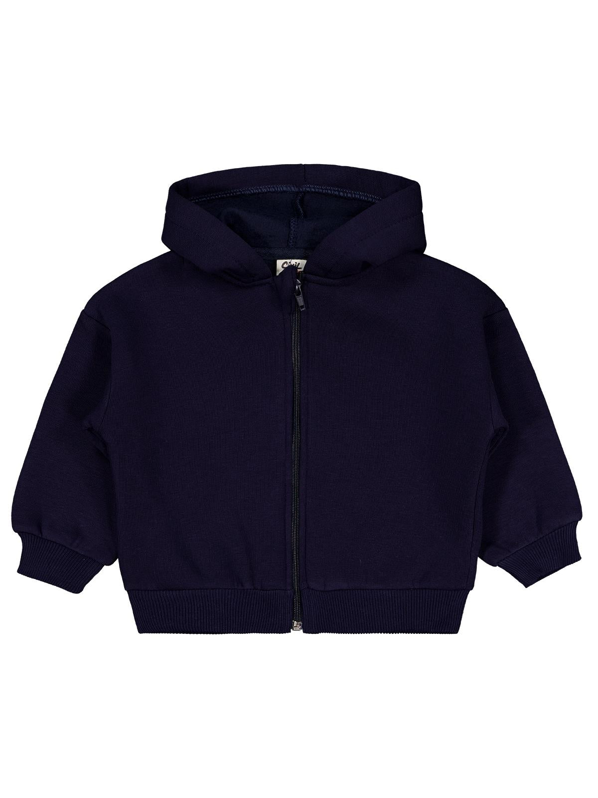 Civil Baby Basic 6-18 Ay Hırka - Lacivert