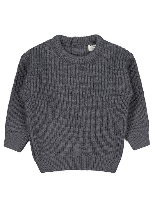 Civil Baby Basic Triko 6-18 Ay Kazak - Gri