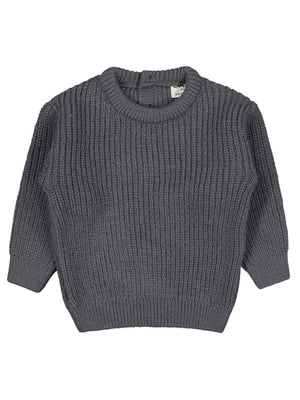 Civil Baby Basic Triko 6-18 Ay Kazak - Gri