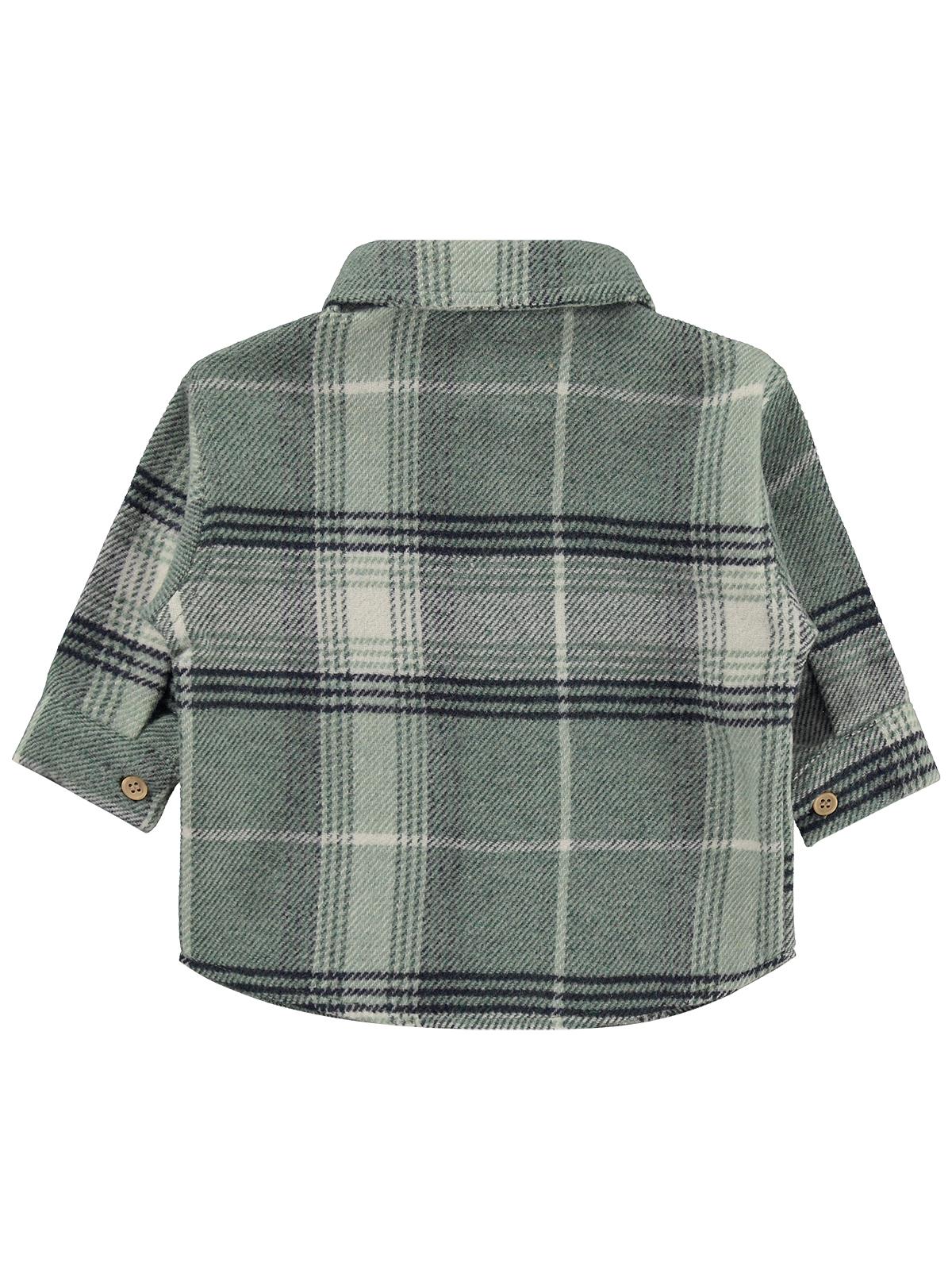 Civil Baby Oduncu 6-18 Ay Gömlek - Yeşil
