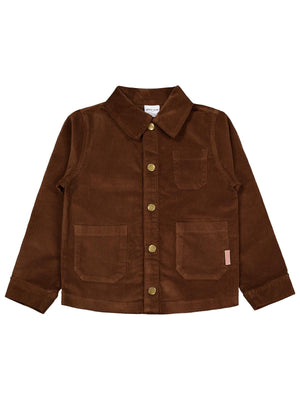 Pierre Cardin Kadife 6-9 Yaş Ceket - Kahve