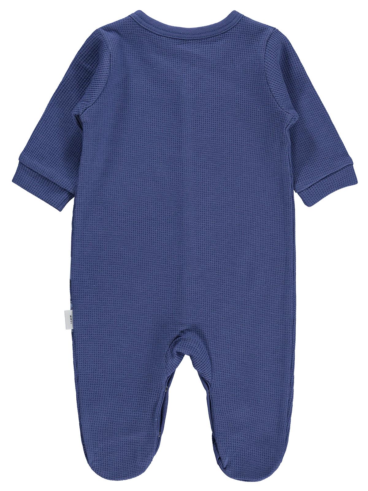 Civil Baby Roket Baskılı 1-9 AY Tulum - Mavi