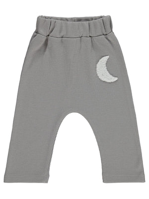 Civil Baby Hilal Baskılı 6-18 Ay Tek Alt Bebe - Gri