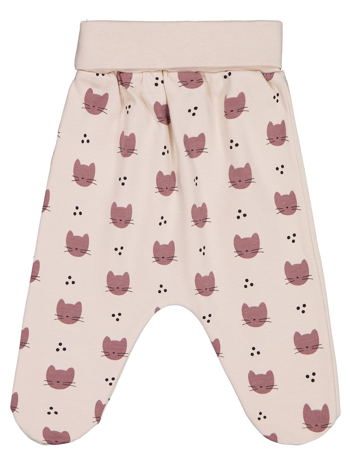 Civil Baby Kedi Empirme 1-9 Ay Tek Alt Bebe - Bej