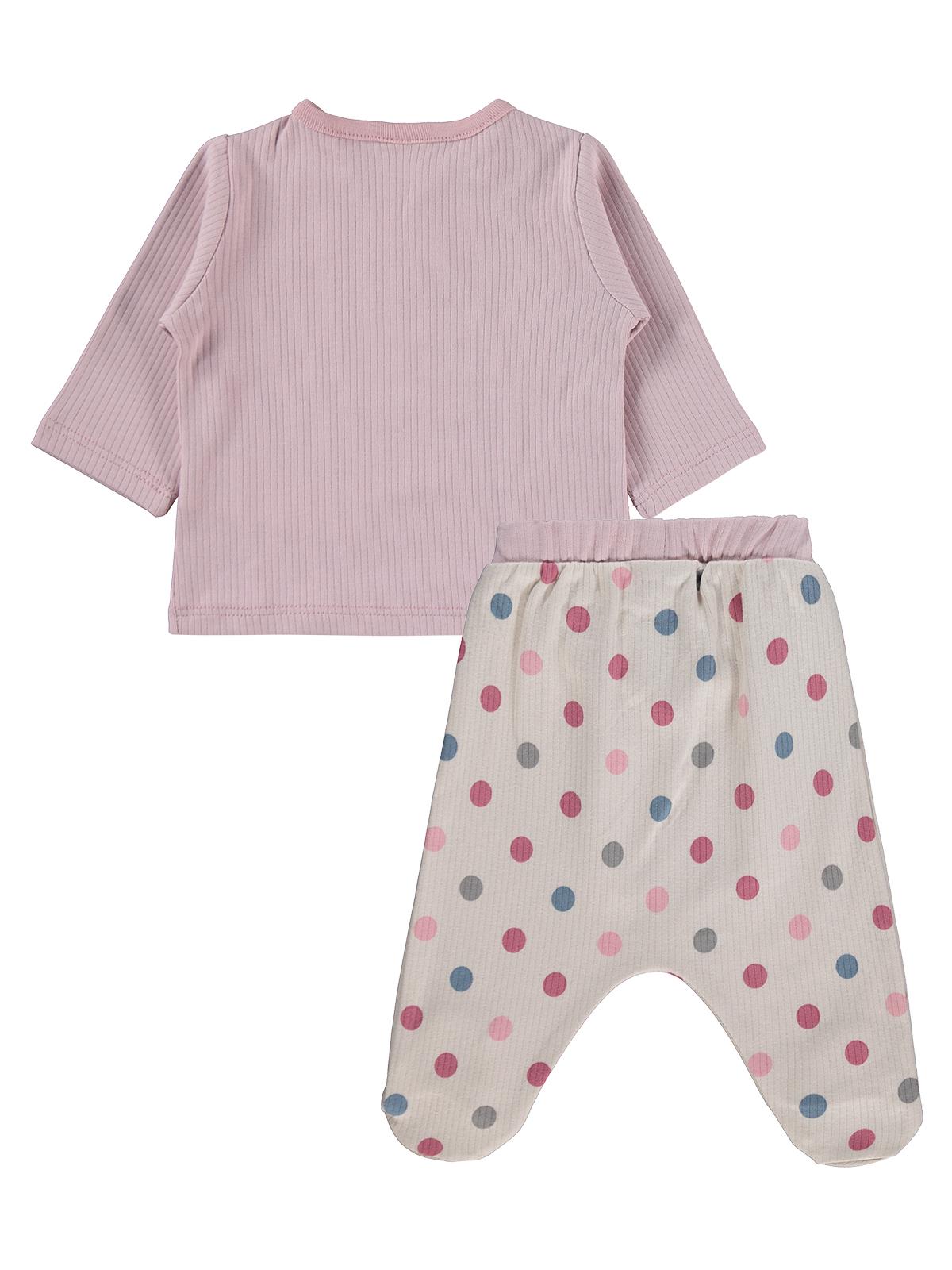 Civil Baby Unicorn Baskılı 1-9 Ay Pijama Takımı - Pembe