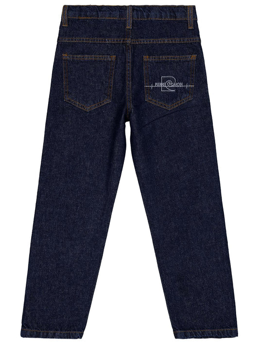 Pierre Cardin Nakışlı 5 Cep 6-9 Yaş Pantolon - Lacivert