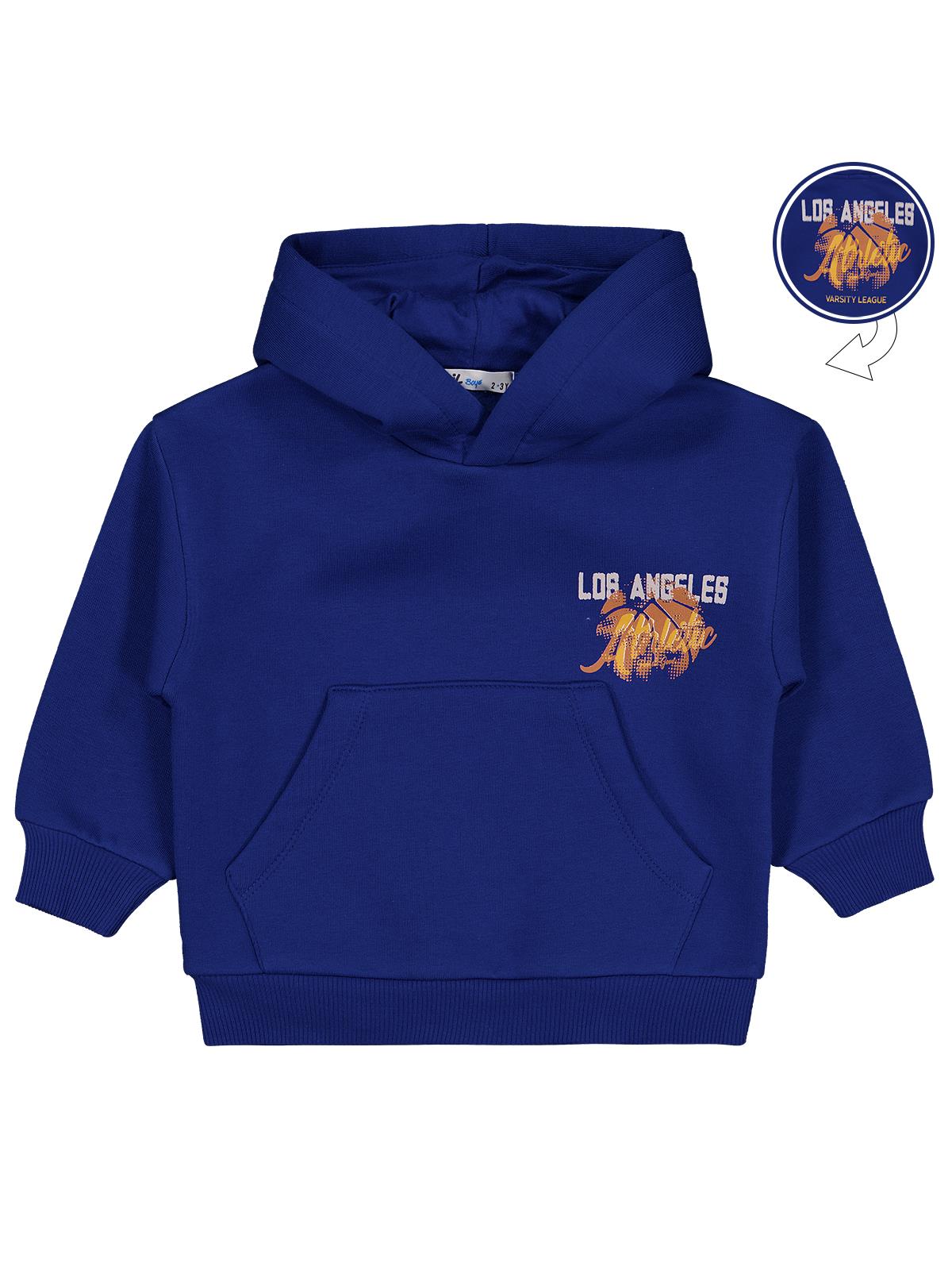 Civil Boys Los Angeles Baskılı 2-5 Yaş Sweatshirt - Mavi