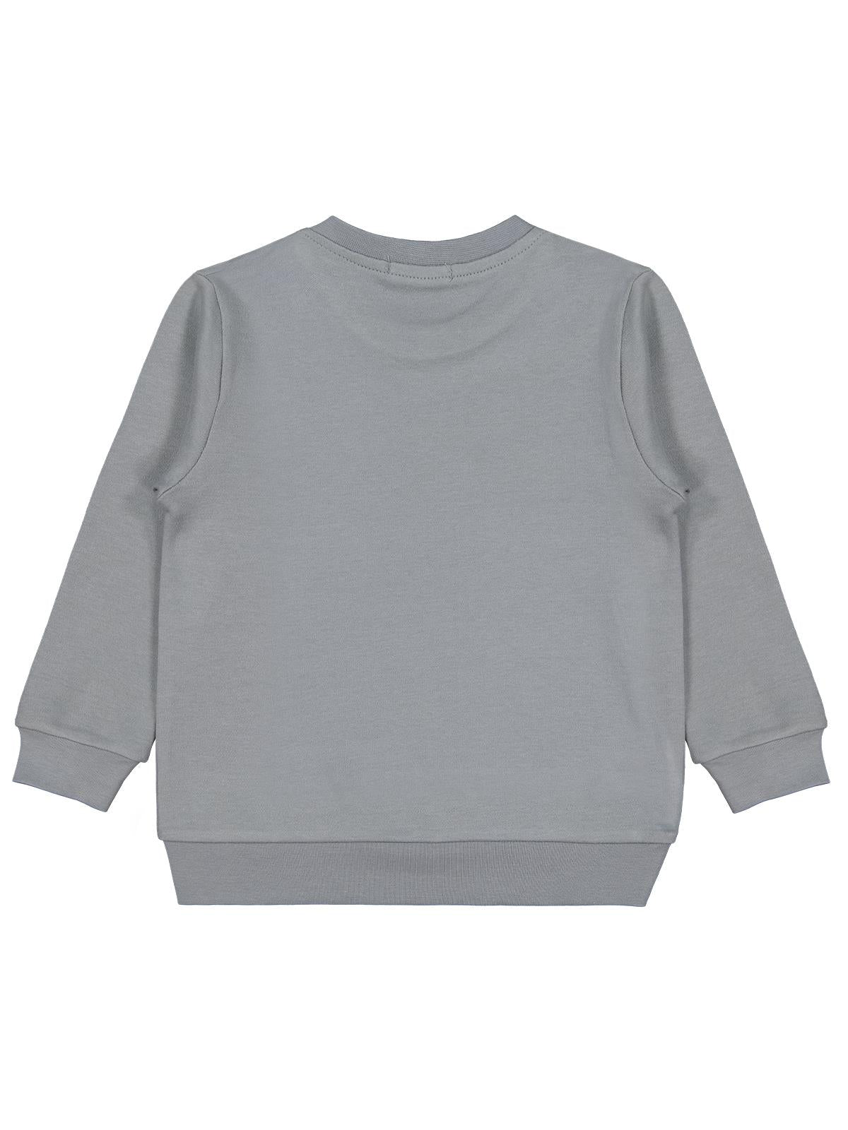 Civil Boys Köpek Baskılı 2-5 Yaş Sweatshirt - Hardal