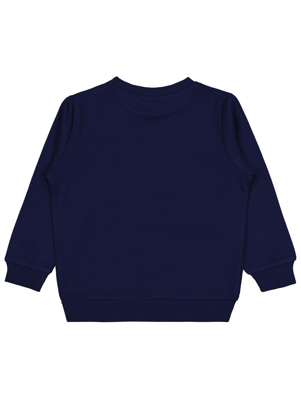 Civil Boys Köpek Baskılı 2-5 Yaş Sweatshirt - Hardal