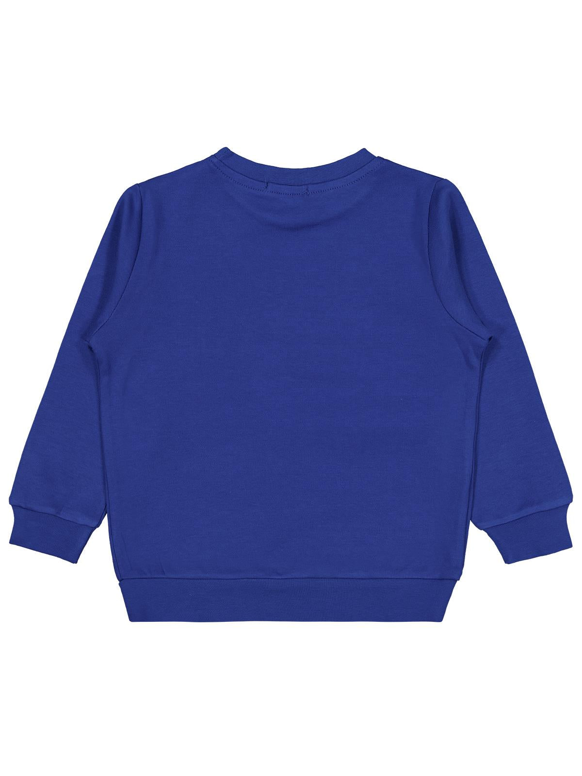 Civil Boys Köpek Baskılı 2-5 Yaş Sweatshirt - Hardal