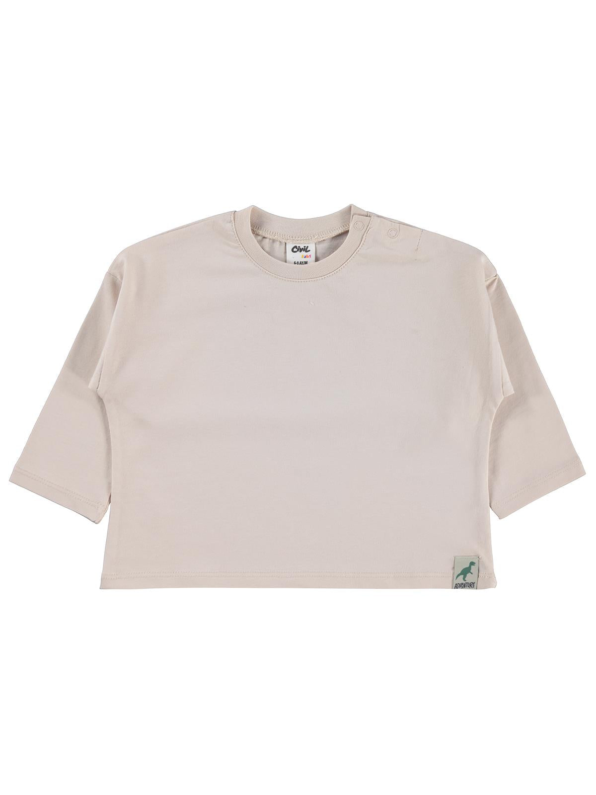Civil Baby Basic 6-18 Ay Sweatshirt - Gri